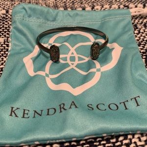 Kendra Scott Elton Bracelet In Black Drusy